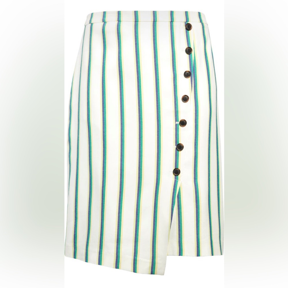 Halogen Stripe Faux Wrap Pencil Skirt Size 22W